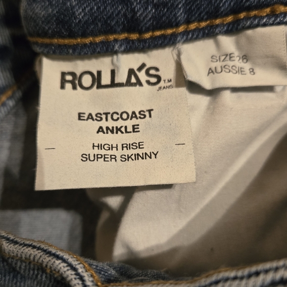 ROLLAS Eastcoast Ankle Super Skinny Jean - Picture 5 of 5